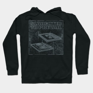 Slaughter to Prevail - Technical Drawing Hoodie